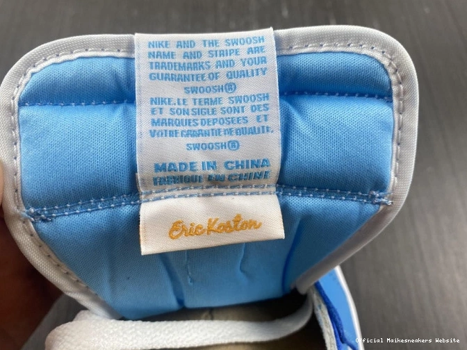 Official Maikesneakers 1 Low x UNC Air Jordan SB Nike CJ7891-401 0805